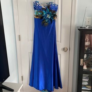 Royal Blue Formal Dress